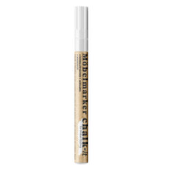 Wodoodporny marker do stylizacji mebli Chalk-it Biały 10ml Niezmywalny, do różnych powierzchni