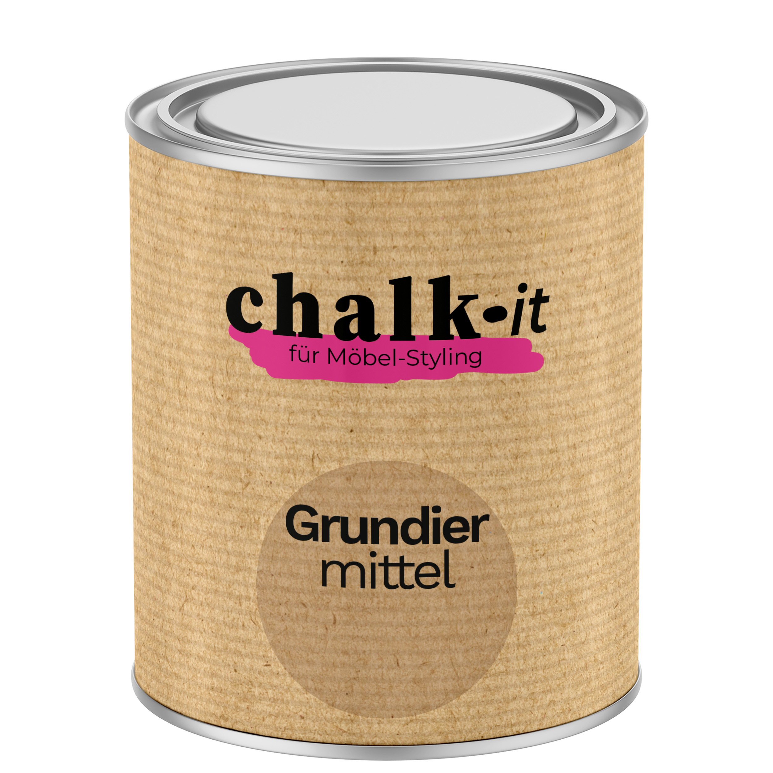 Biały podkład gruntujący do farb kredowych Chalk-it 0,75L do stylizacji mebli na bazie wody