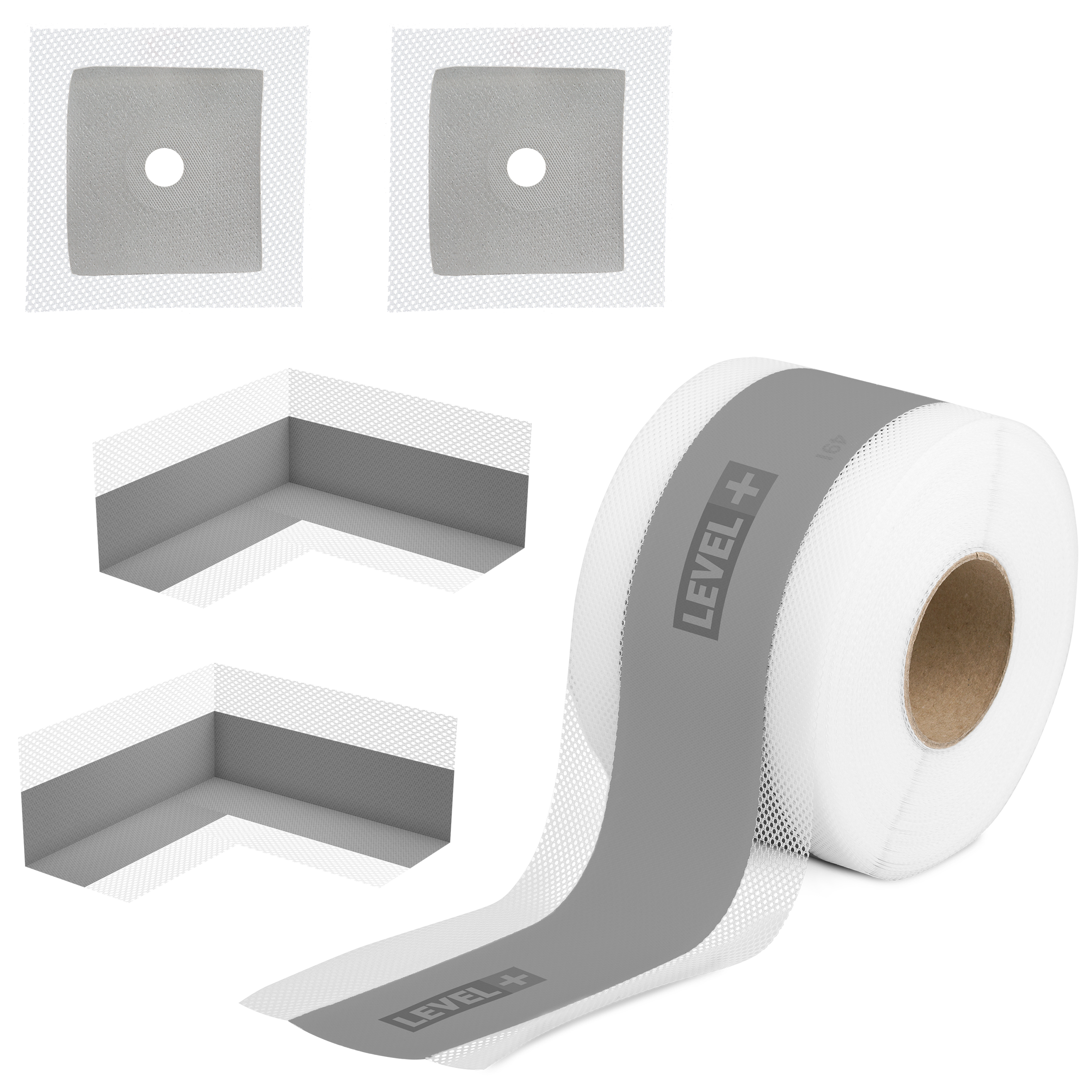 Zestaw do Hydroizolacji, Taśma uszczelniająca, Narożniki, Mankiety, Wodoodporny, Łazienka, Prysznic SET G10