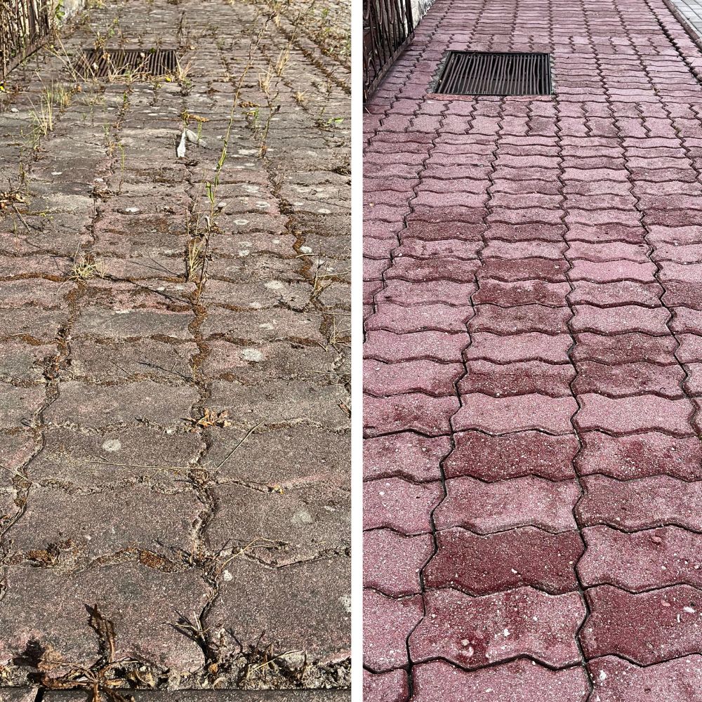 LEVEL+ Środek do czyszczenia elewacji, dachów i bruku z glonów, mchu i pleśni natychmiast z ochroną metalu L+72 - 30KG - obrazek 14