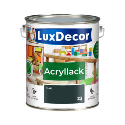 Emalia akrylowa 2,2L LuxDecor Lakier do metalu i drewna Mat (23) Berggipfel/Szczyty górskie