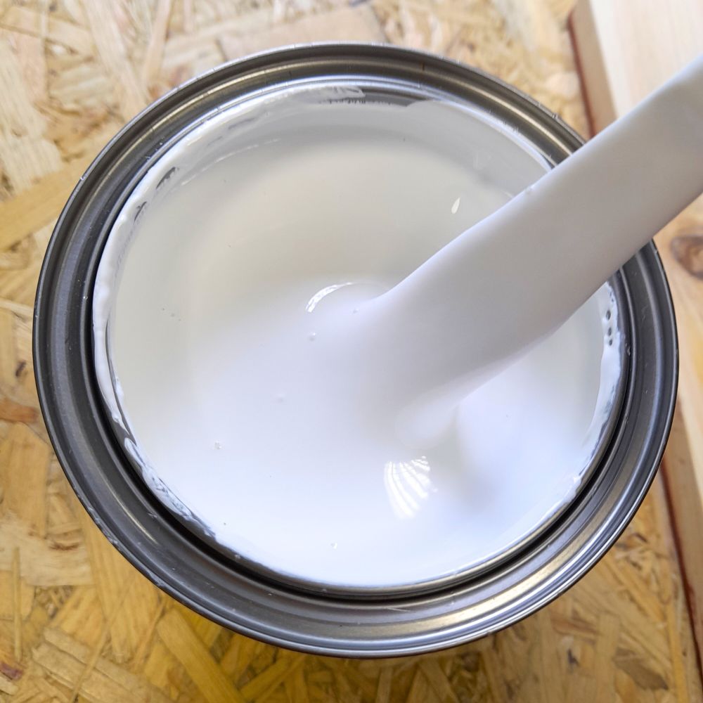 Emalia akrylowa 2,2L LuxDecor Lakier do metalu i drewna Mat (26) Mandel-Mousse/Mus migdałowy - obrazek 6