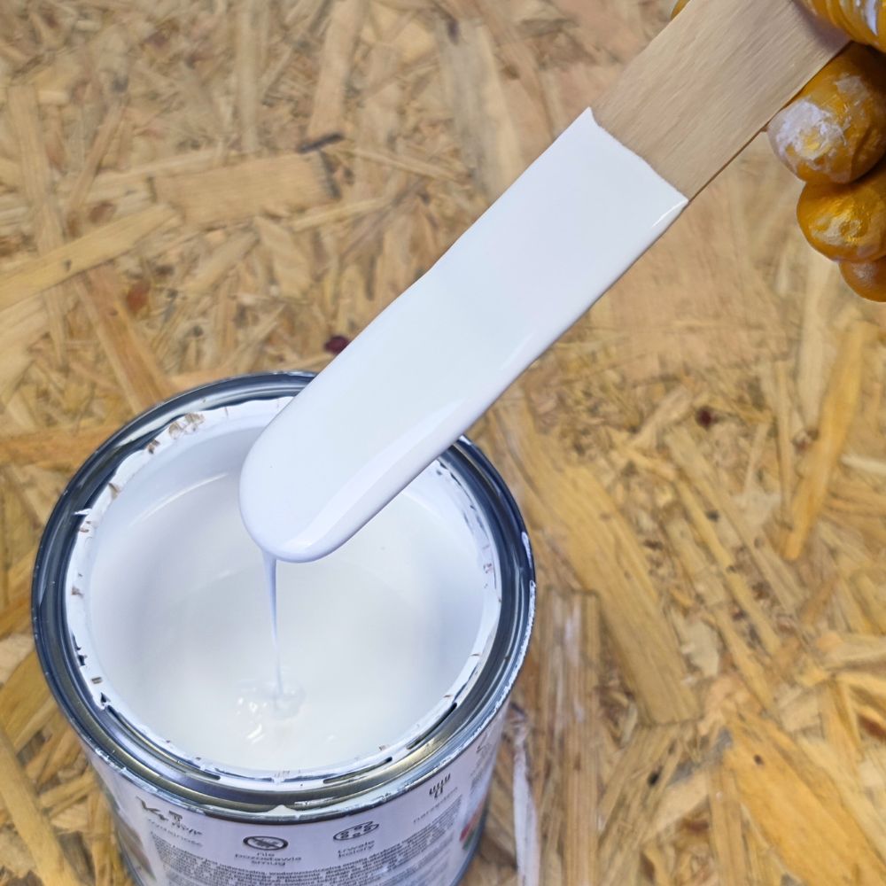 Emalia akrylowa 2,2L LuxDecor Lakier do metalu i drewna Połysk (08) Schwarzer Diamant/Czarny diament - obrazek 13