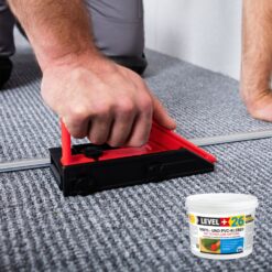 LEVEL+ Klej winylowy PVC LVT CV Panele Dywan Klej elastyczny Szybkie wiązanie VINYLKLEBER L+26 18kg