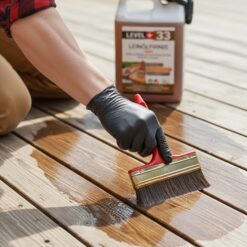 Olej Lniany 100% 4L Czysty Olej Lniany LEVEL+ Pokost Lniany L+33